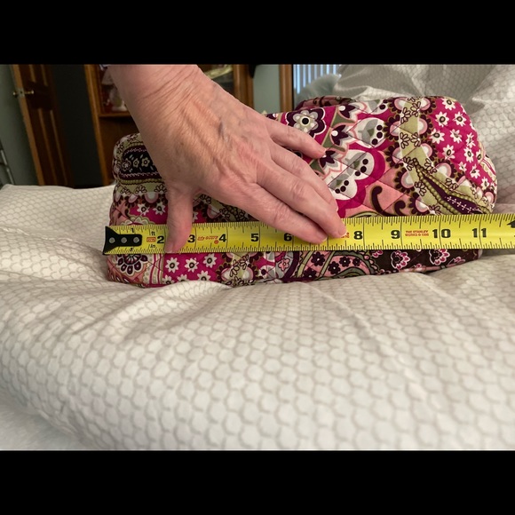 Vera Bradley Very Berry Paisley purse and tech case - Picture 9 of 10